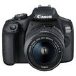 canon appareil photo reflex eos 2000d noir + objectif ef-s 18-55 is ii + objectif ef 50 mm f / 1.8 stm