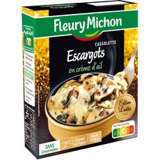 FLEURY MICHON Fleury Michon Cassolette escargots en crème d'ail 120g 120g