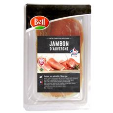 BELL Jambon sec d'Auvergne IGP 4 tranches 80g