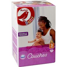 Auchan Baby Couches Taille 3 4 9kg 160 Couches Pas Cher A Prix Auchan