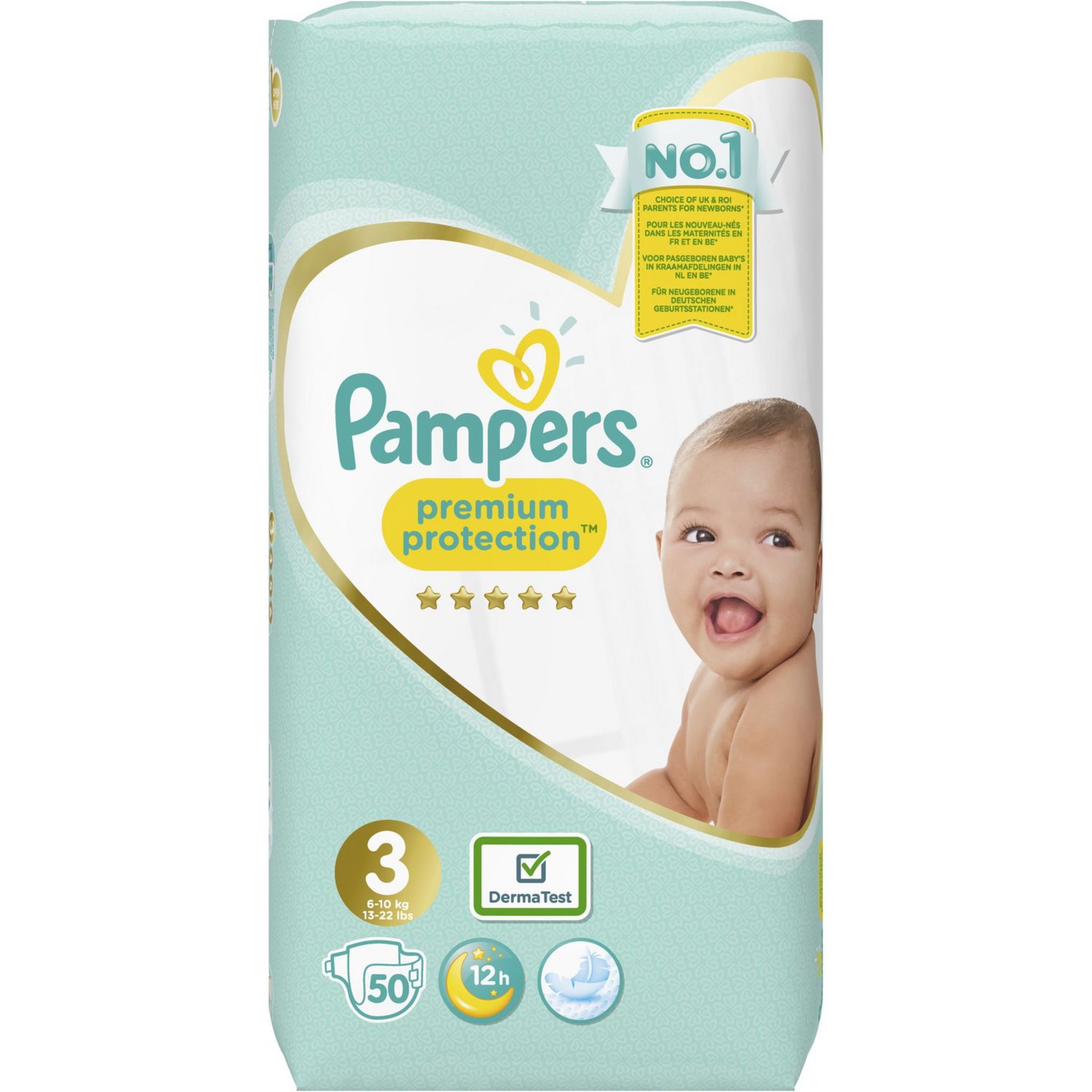 couche taille 3 premium protection - Pampers