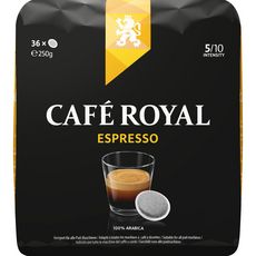 CAFE ROYAL Dosettes café espresso compatible Senseo 36 dosettes 250g