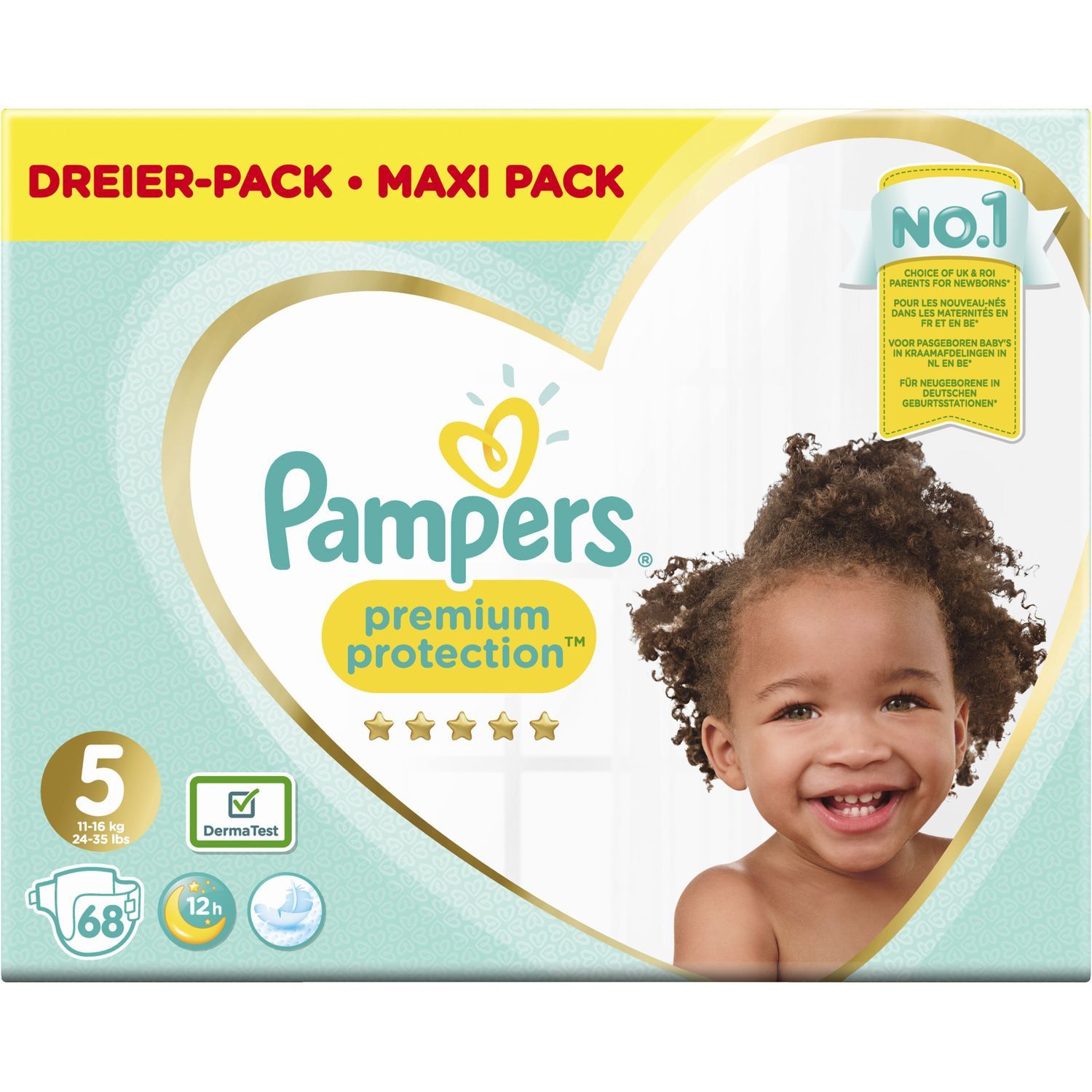 COUCH PAMPERS PREM PROT5 11-16KG68