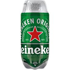 HEINEKEN Bière blonde premium 5% fût torp 2l pas cher 