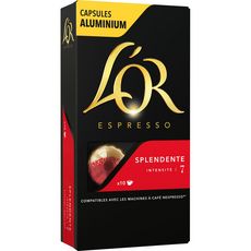 L'OR Capsules de café splendente compatibles Nespresso 10 capsules 52g
