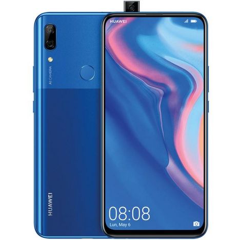 Smartphone P Smart Z 64 Go 6 59 Pouces Bleu 4g Double Nanosim Huawei Pas Cher A Prix Auchan