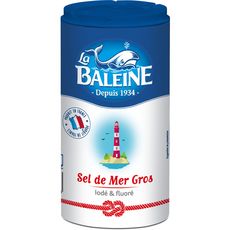 LA BALEINE La Baleine Gros sel iodé fluoré 500g 500g