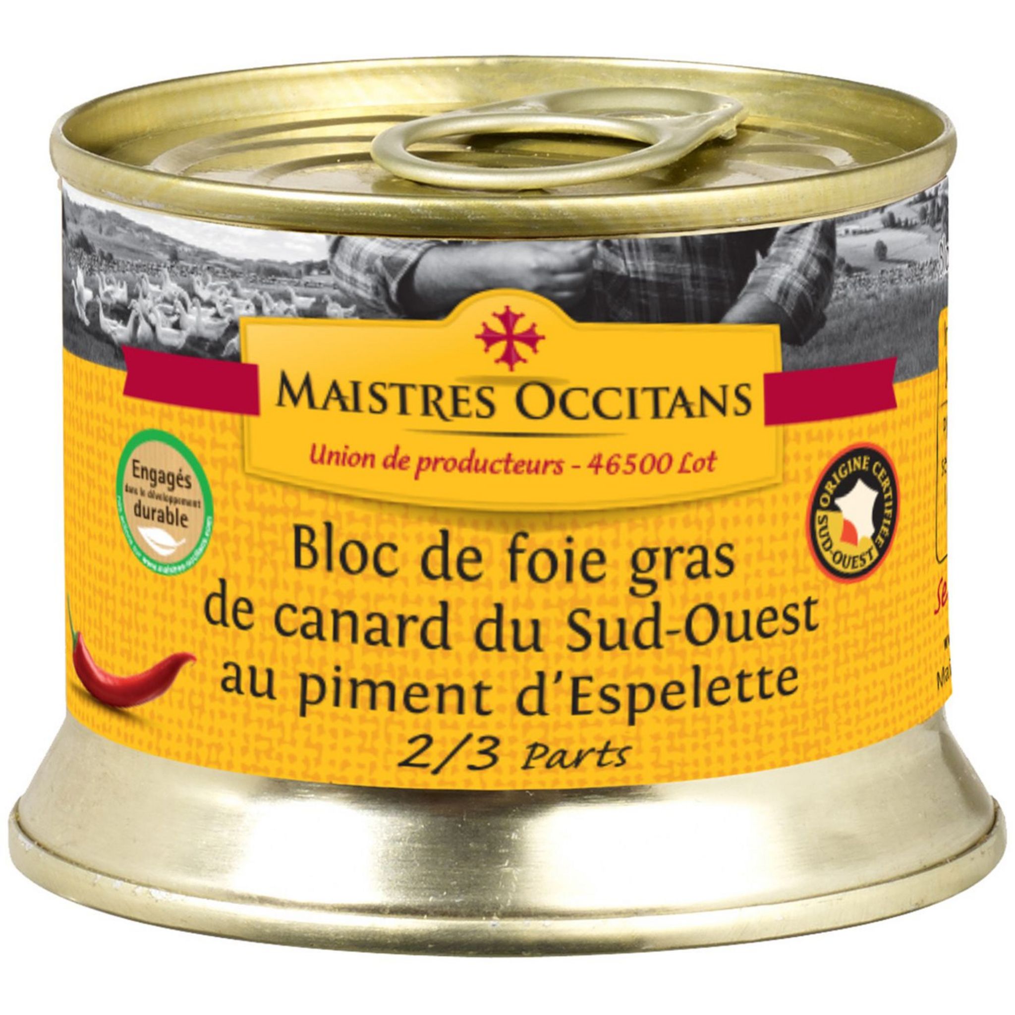 Lot de conserves de légumes Bio du Sud-ouest