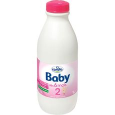 Candia Baby 2 Lait 2eme Age Liquide De 6 A 12 Mois 1l Pas Cher A Prix Auchan