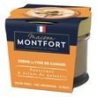 MONTFORT Crème de foie de canard au Sauternes et éclats de noisettes 18 toasts 90g