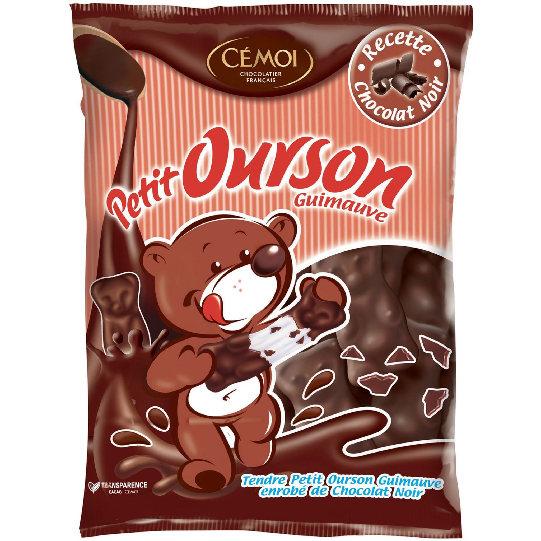 Ourson guimauve chocolat noir Bio, Confiseries