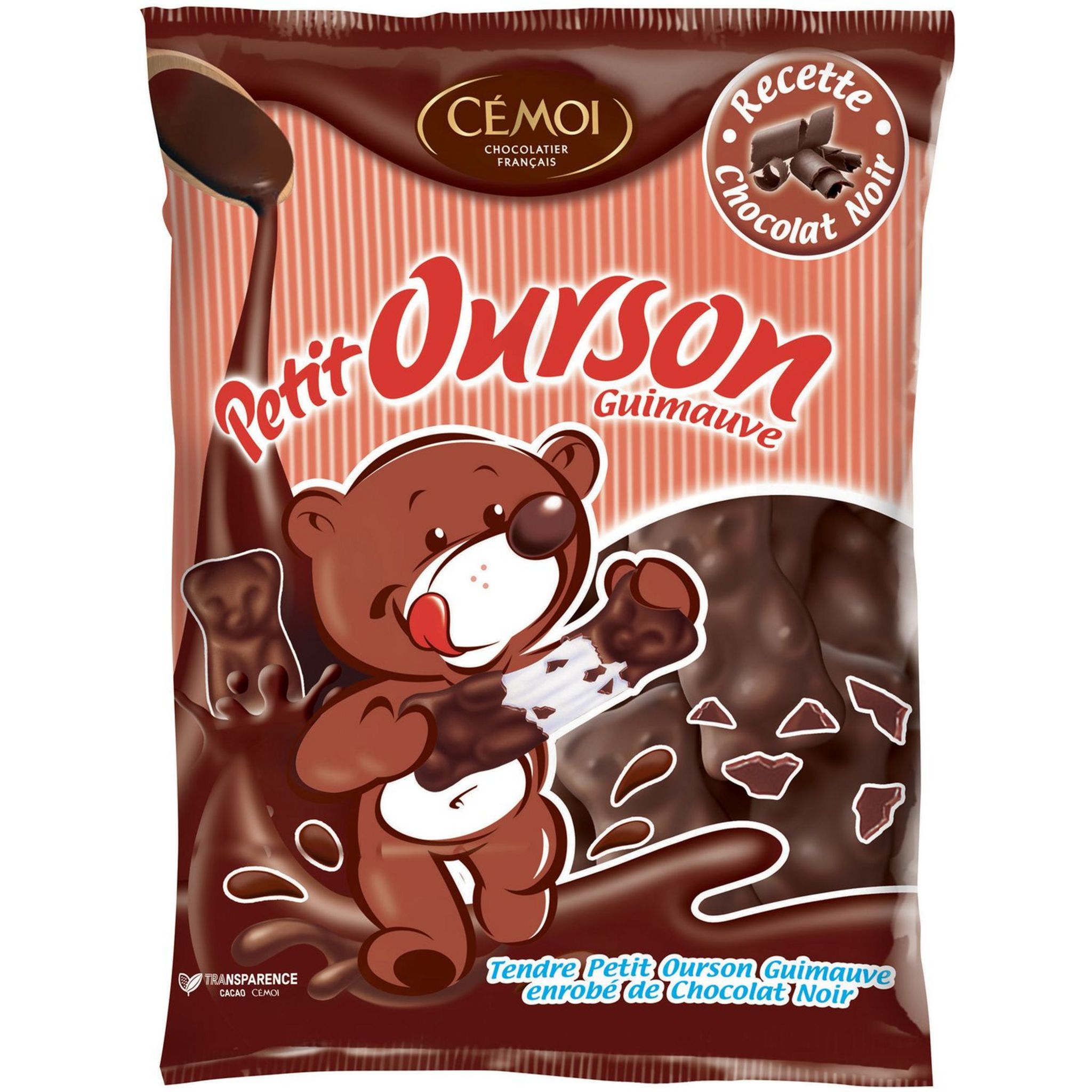 Ourson guimauve chocolat noir Bio
