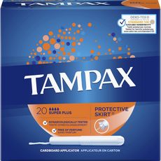 TAMPAX Tampax Tampons avec applicateur en carton super plus x20 20 tampons