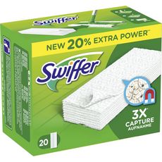 Swiffer Recharges lingettes pour balai x20 pas cher à prix ...