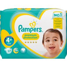 PAMPERS Pampers Premium protection géant couches taille 4+ (10-15 kg) x37 37 couches