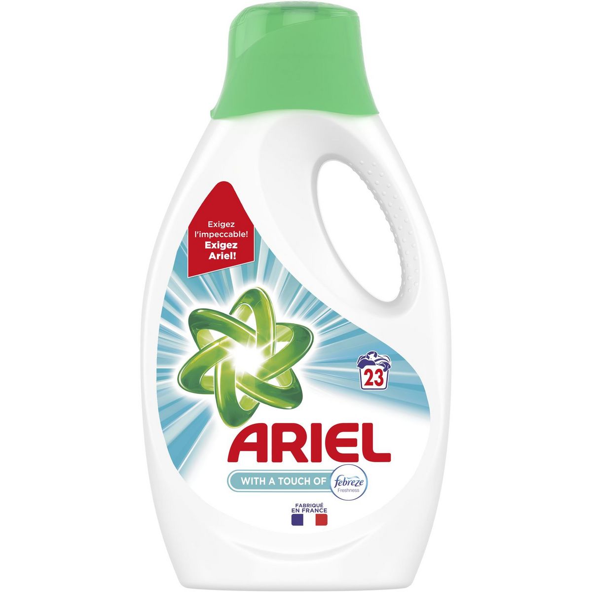 ARIEL Lessive liquide avec Febreze 25 lavages - Cdiscount Au quotidien