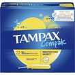 TAMPAX Compak tampons avec applicateur regular 22 tampons