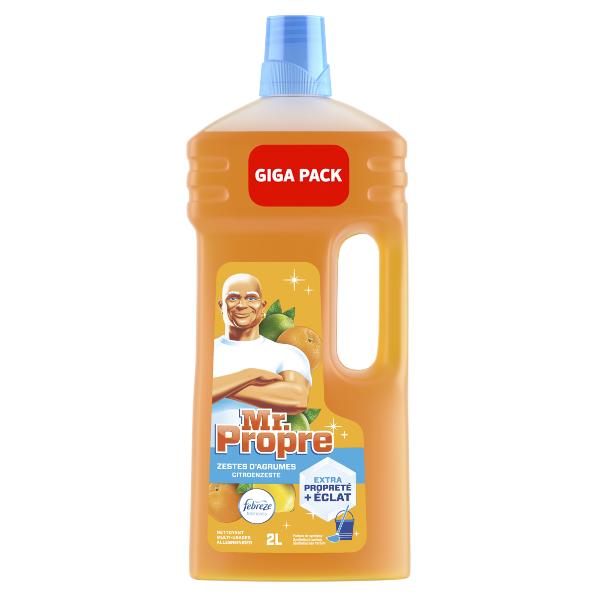 MR PROPRE Mr Propre Nettoyant aux zestes d'agrumes 1,9l 1,9l pas cher 