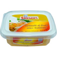 SIMON Tartinable de poulet sauce andalouse 150g