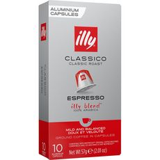Illy espresso caf classic capsule x10 57g pas cher Illy espresso caf classic capsule x10 57g pas cher