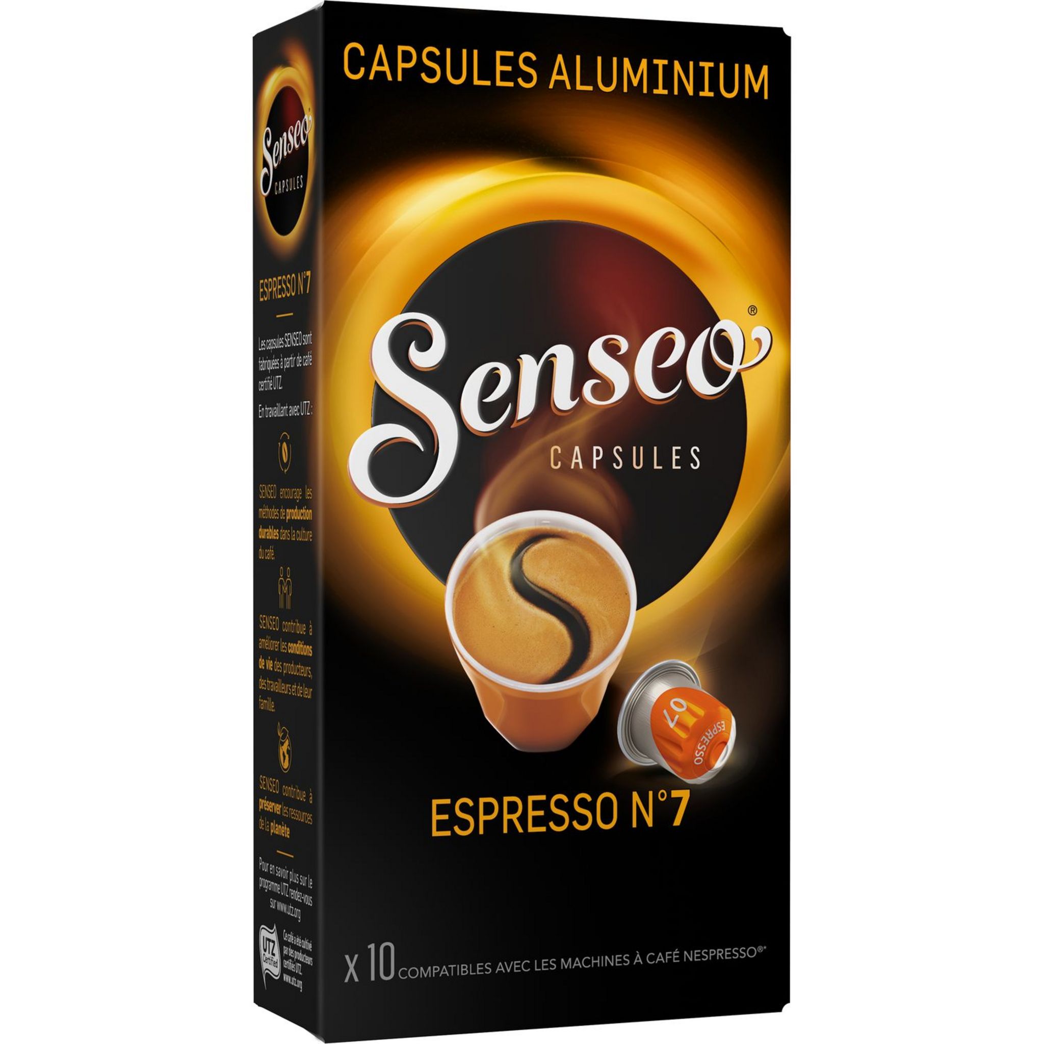 Cápsulas De Café Compatible Senseo Espresso n°7 Carte Noire, Comprar En  Linea