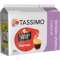 TASSIMO Grand-Mère Dosettes de café expresso 24 dosettes 156g