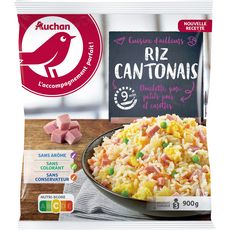 AUCHAN Auchan Riz cantonais 900g 3 portions 900g