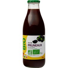 Auchan Bio Pur Jus De Pruneau Bouteille Verre 1l Pas Cher A Prix Auchan