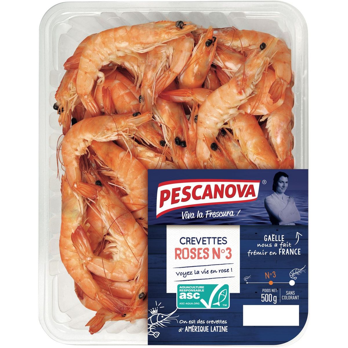 Crevettes Entieres Cuites 40 60 500g Pas Cher A Prix Auchan