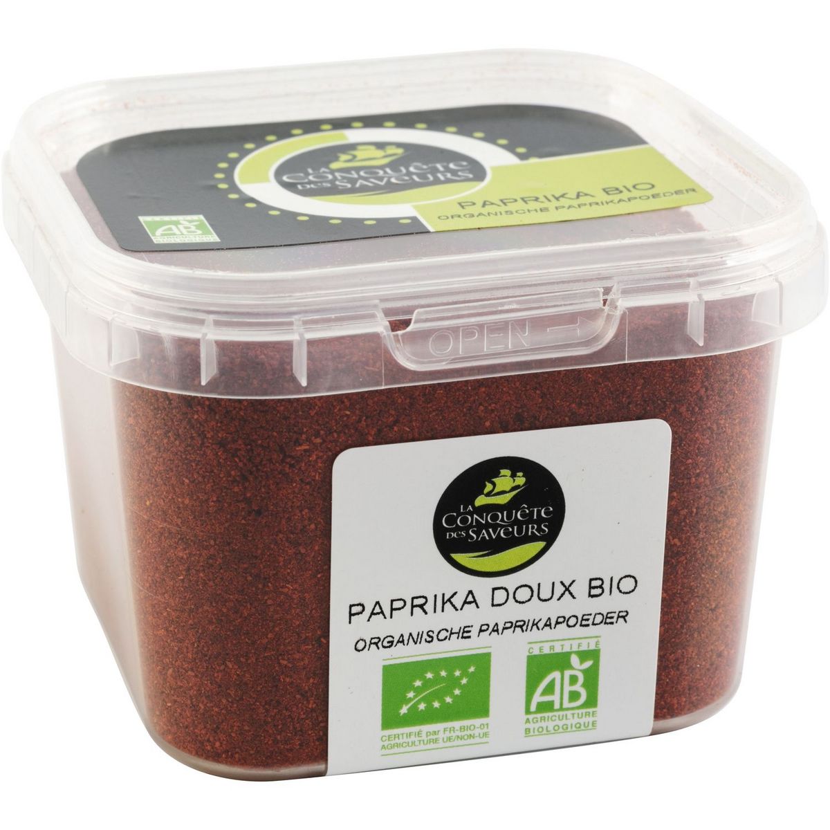 LA CONQUÊTE DES SAVEURS Paprika doux bio 75g pas cher 