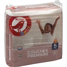 Pampers Premium Protection Couches Taille 5 11 16kg 34 Couches Pas Cher A Prix Auchan