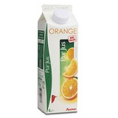 Auchan Auchan Pur Jus D Orange Brique 1l Pas Cher A Prix Auchan