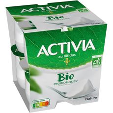 Activia Activia Bio Yaourt Bifidus Nature 8x125g 8x125g Pas Cher A Prix Auchan