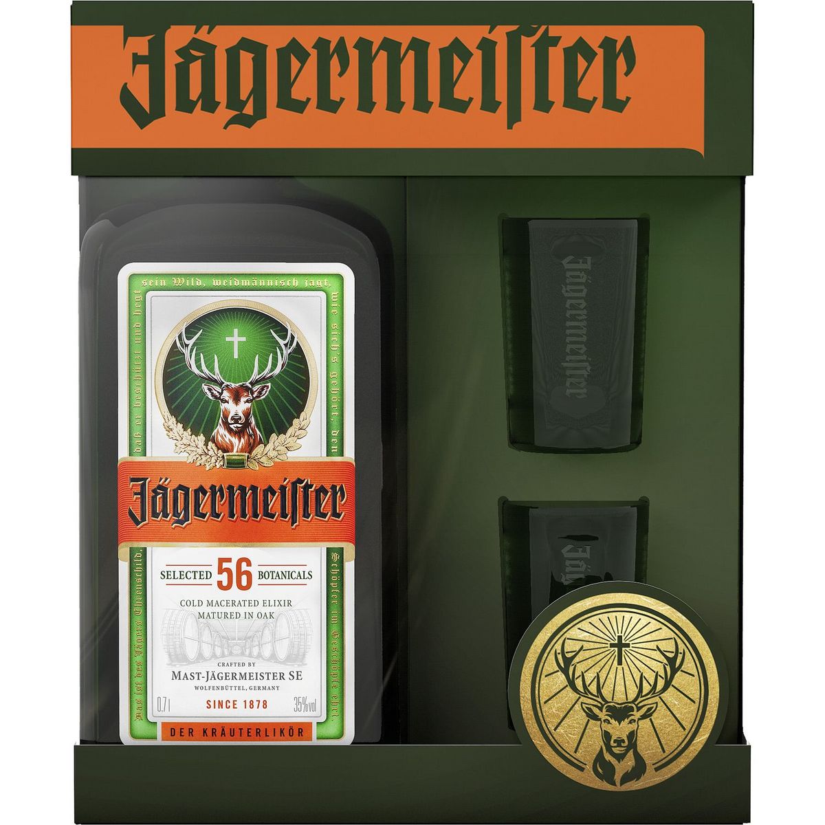 Jägermeister bichonne ses coffrets.