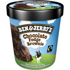 BEN & JERRY'S Ben & Jerry's crème glacée chocolate fudge brownie pot 415g 415g