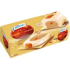 PILPA Pilpa Plaisir Bûche glacée vanille caramel 545g 8-10 parts 545g