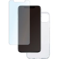 QILIVE Lot coque + protection d'écran pour iPhone 11 PRO