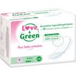 LOVE ET GREEN Serviettes pour fuites urinaires hypoallergéniques extra 10 serviettes