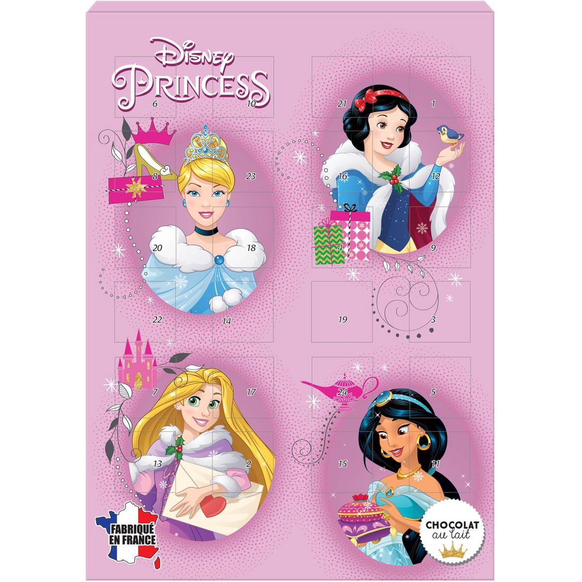 BIP Princesse calendrier de l'Avent 65g pas cher 