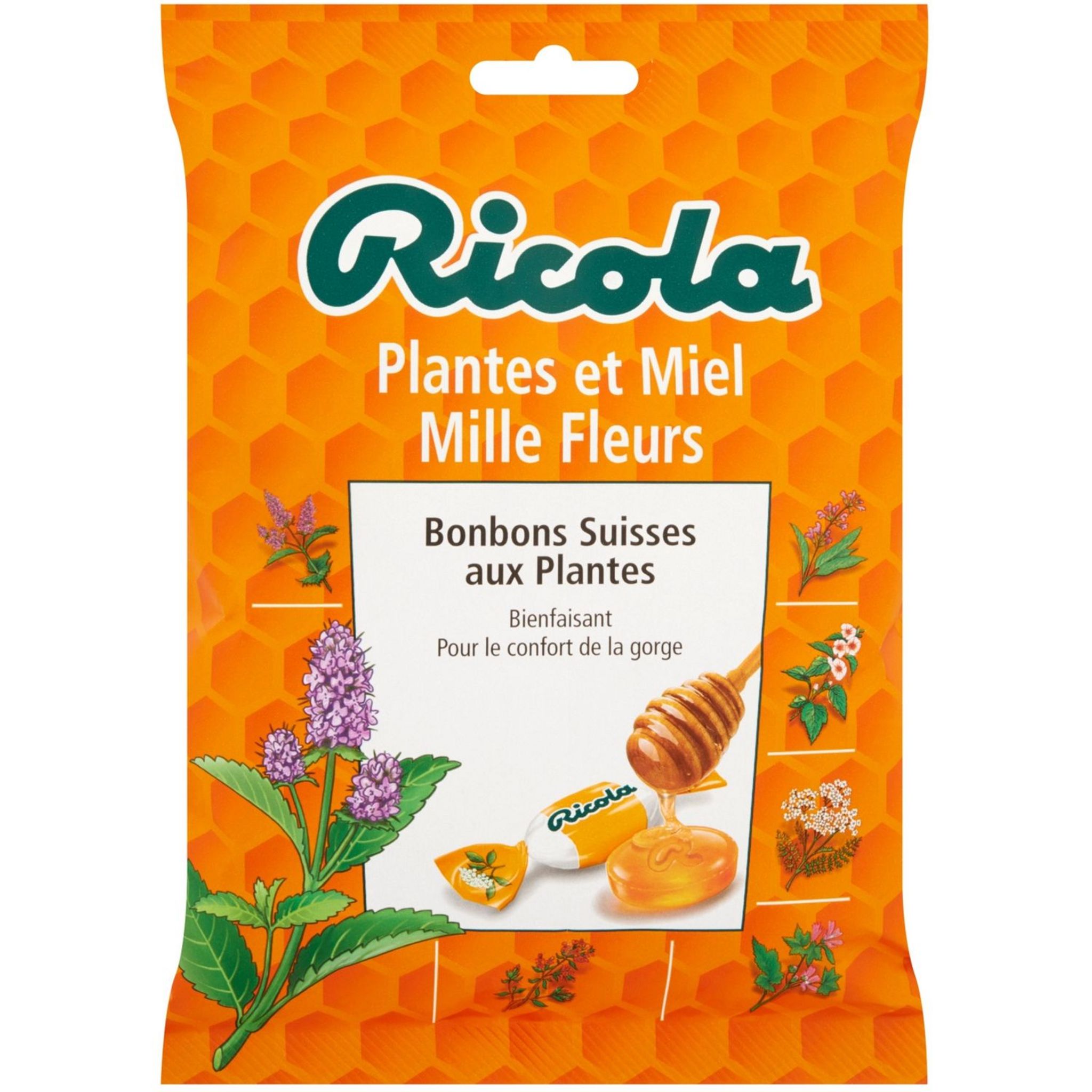 Ricola original bonbons sans sucre avec Stevia 2 x 50 g à petit prix