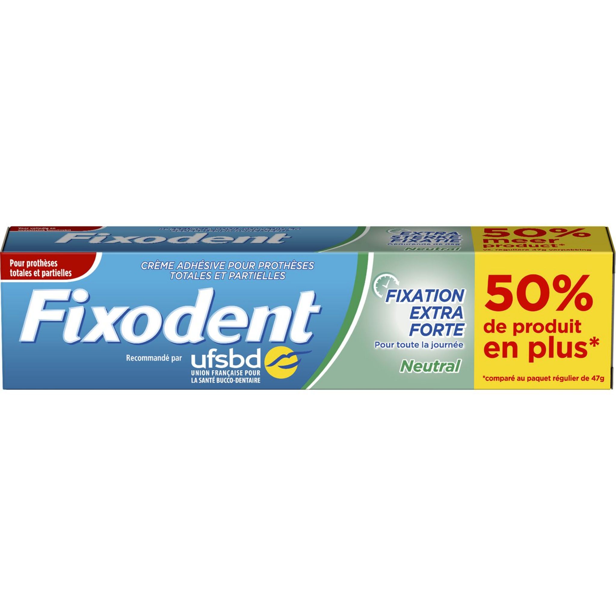 FIXODENT Fixodent Crème adhésive fixation extra forte 70,5g 70,5g