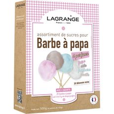 LAGRANGE Assortiment sucres Barbapapa 4 Parfums - 380000