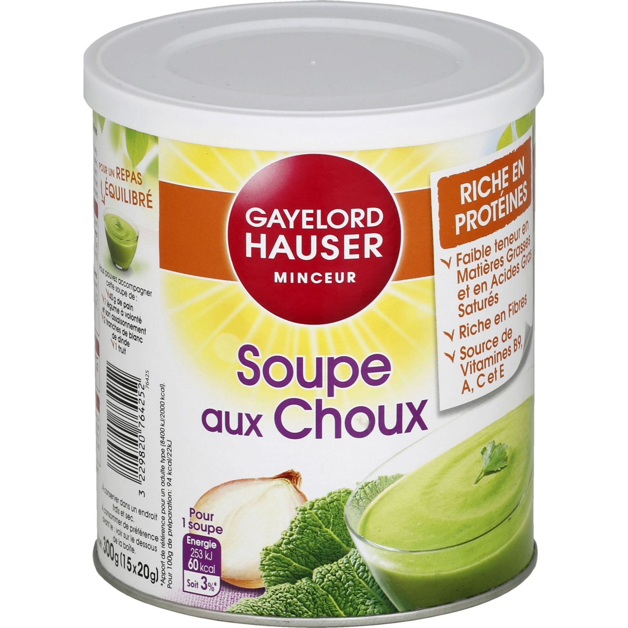 Gayelord Hauser Plats cuisinés poulet, blé, légumes 