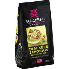 TANOSHI Crackers de riz pois wasabi 125g