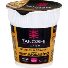 TANOSHI Tanoshi Nouilles japonaises instantanée au curry et épices 65g 65g