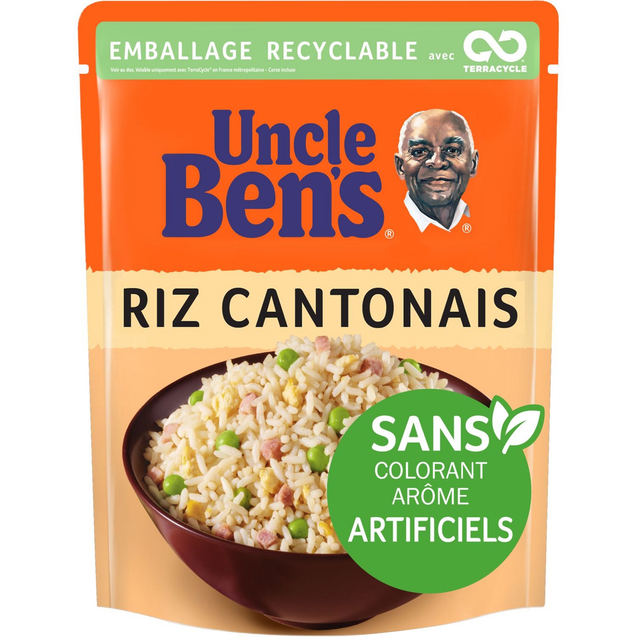 BEN'S ORIGINAL Riz cantonais sachet recyclable prêt en 2 min 1