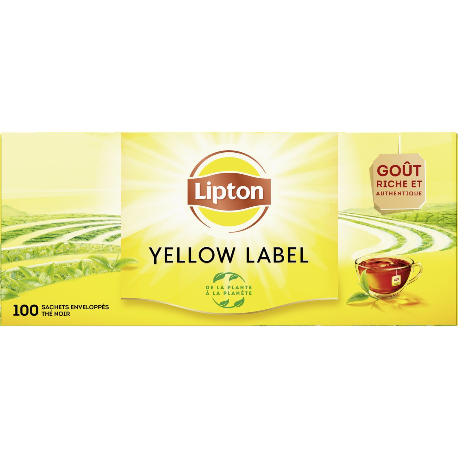 Thé noir Yellow Label LIPTON