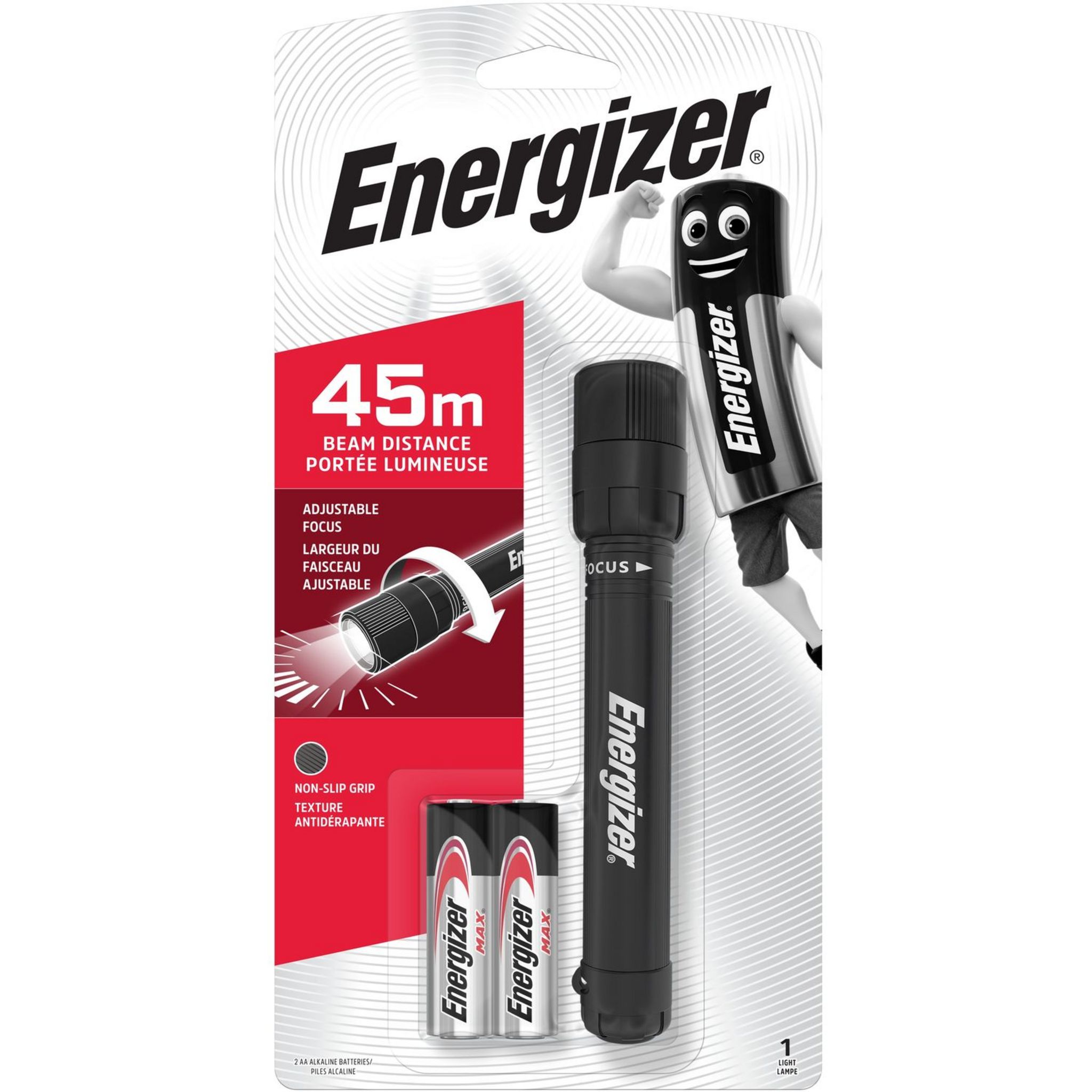 AUCHAN Lot de 4 piles premium AA/HR6 rechargeables 1.2v 2500mah pas cher 