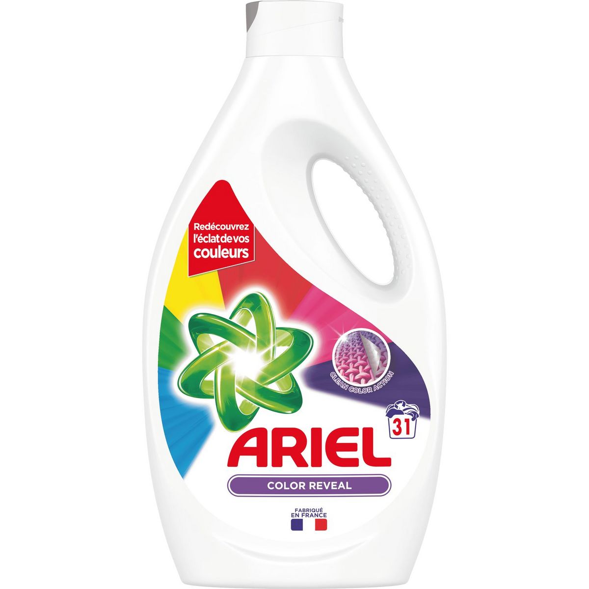 Lessive Ariel Color Clean & Fresh Air