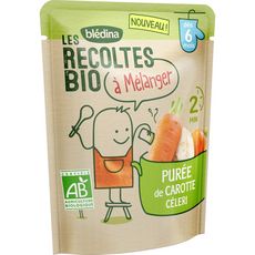 Bledina Puree De Carotte Et Celeri Bio A Melanger Des 6 Mois 1g Pas Cher A Prix Auchan